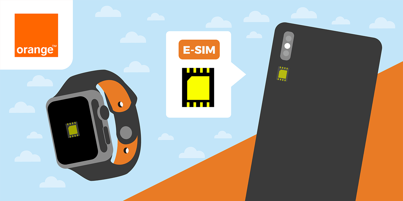 Profiter d'une eSIM avec Orange.