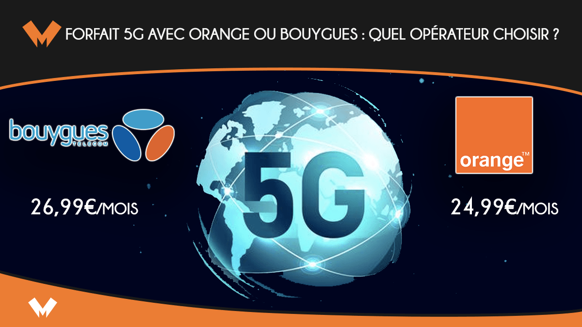 Photo of Forfait 5G avec Orange ou Bouygues: quel opérateur choisir?