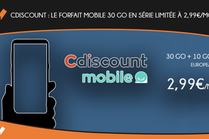forfait mobile Cdiscount