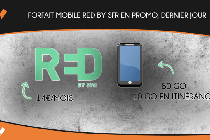 Forfait mobile RED by SFR.