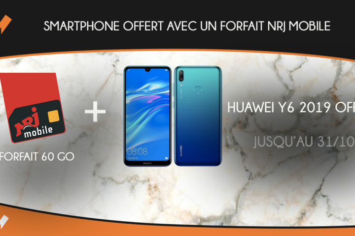 Huawei offert avec NRJ Mobile