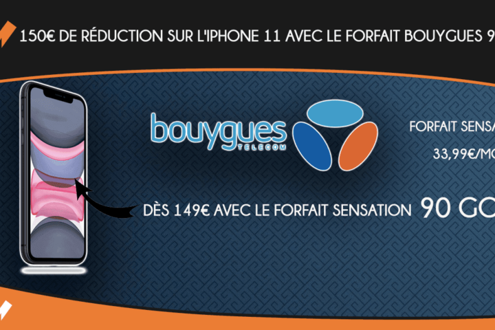 iPhone 11 forfait Bouygues