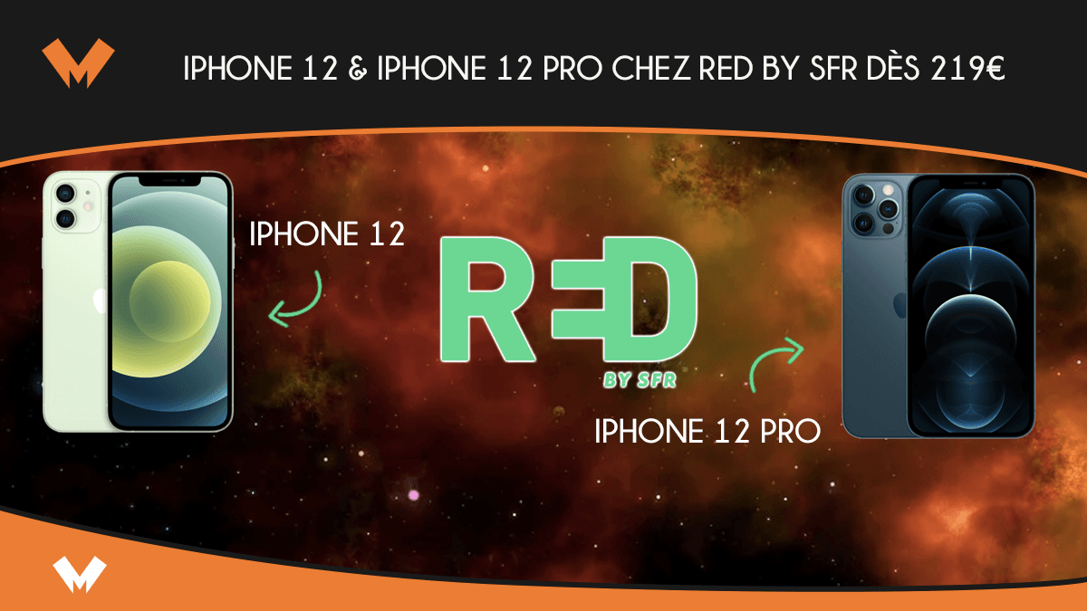 Photo of L’iPhone 12 chez RED by SFR à partir de 219 € avec un pack de 80 Go