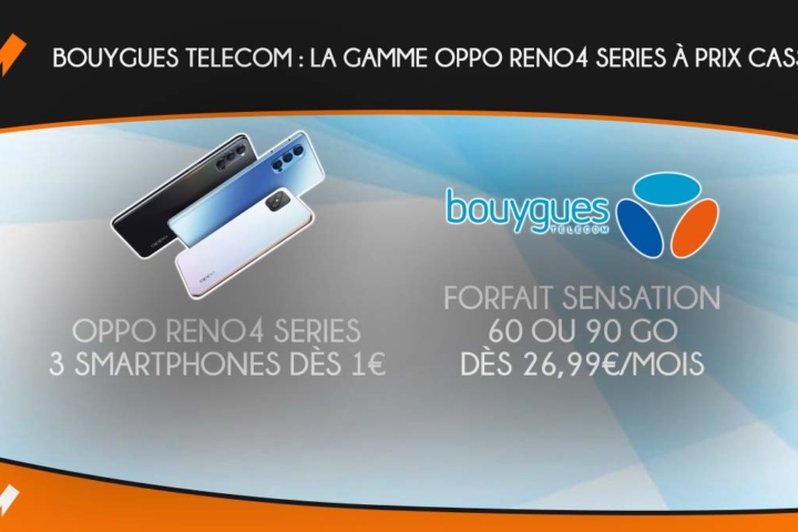 Oppo Reno4 Series chez Bouygues