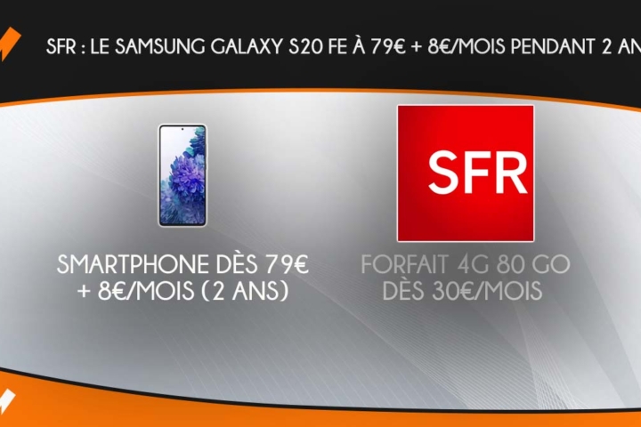 Samsung Galaxy S20 FE chez SFR