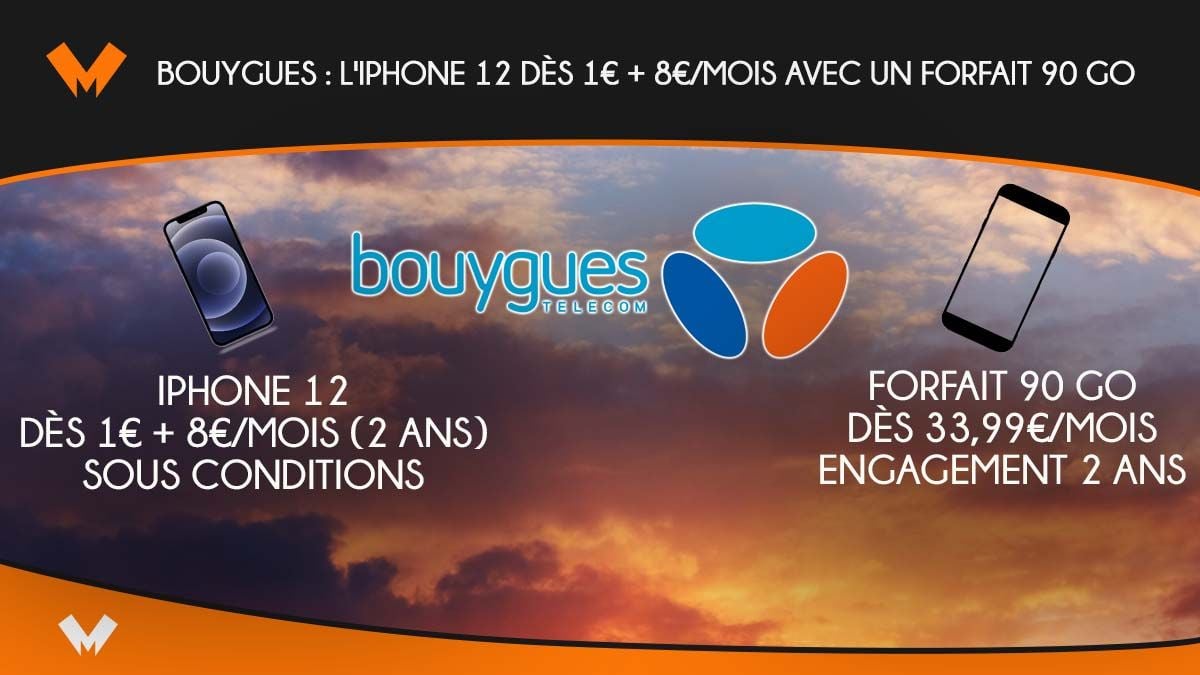 iPhone 12 en Bouygues Telecom