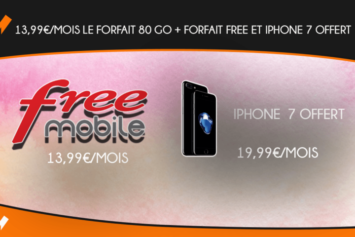 iPhone 7 Veepee Free Mobile