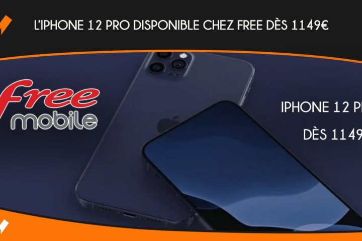 iphone 12 Pro disponible chez Free