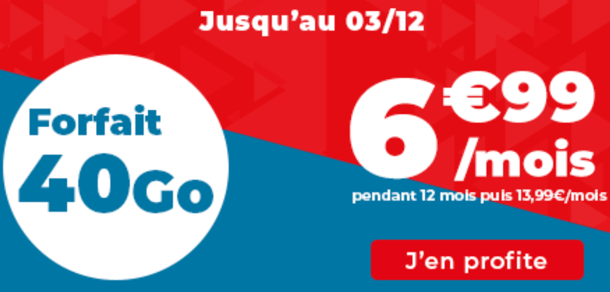 Forfait 4G sans engagement Auchan télécom