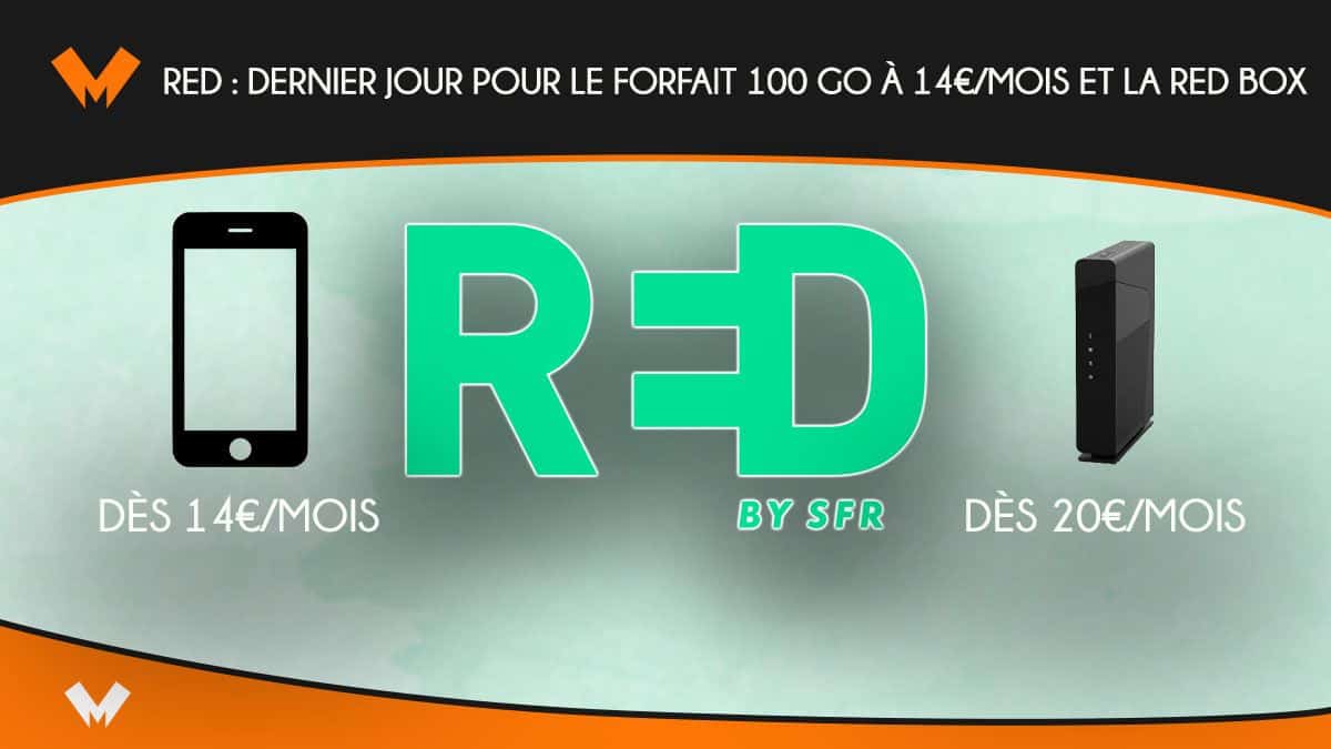 Forfait et box chez RED by SFR