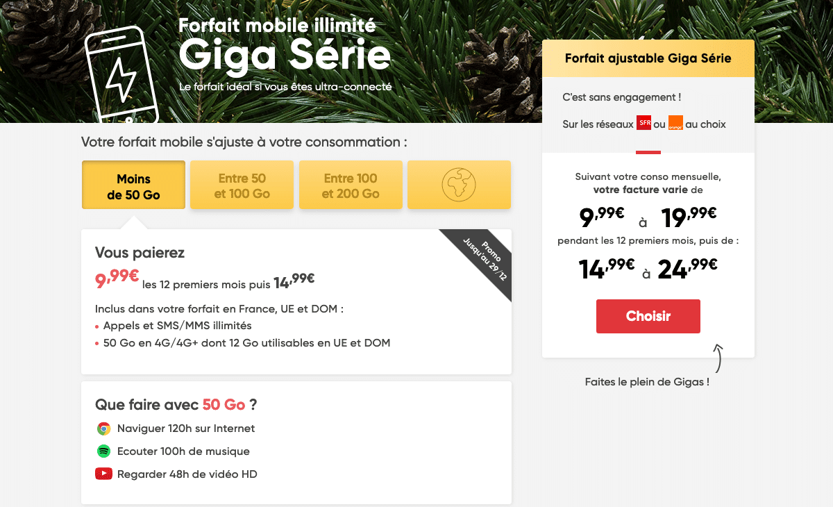 Giga Serie Prixtel