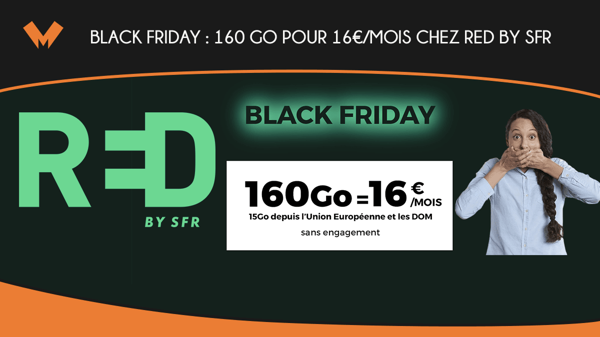 L'offre Black Friday de RED by SFR