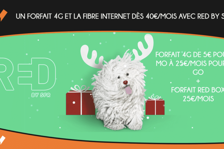 forfait 4G fibre RED by SFR