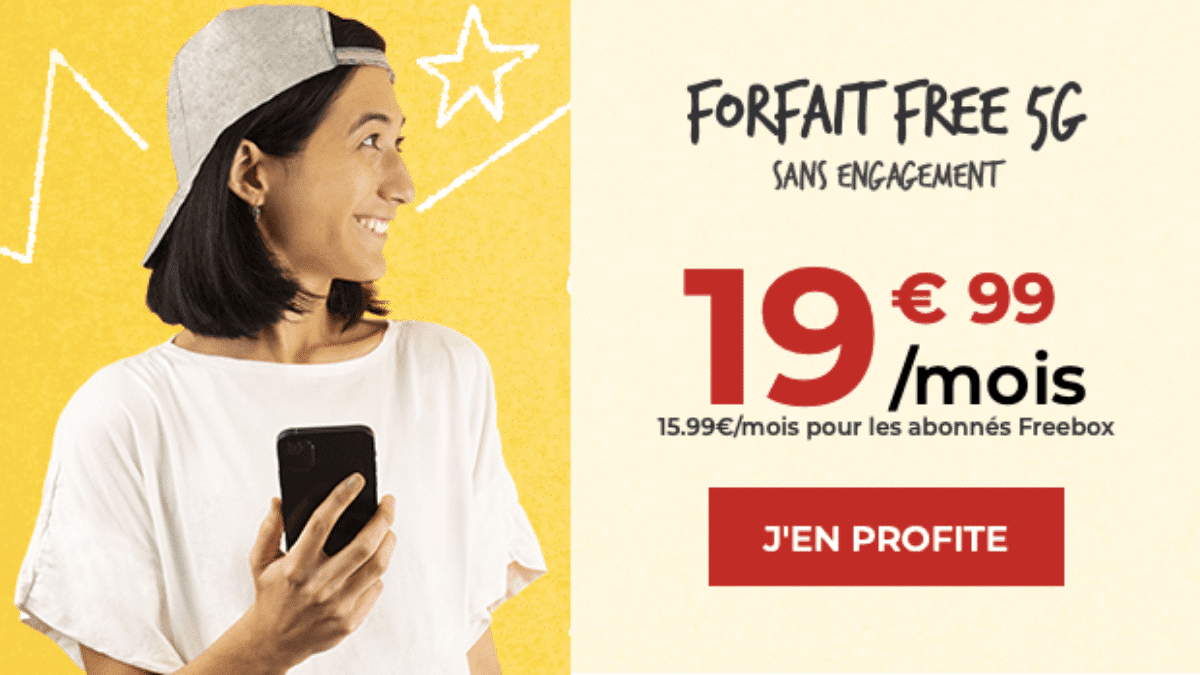 Le Forfait Free 5G