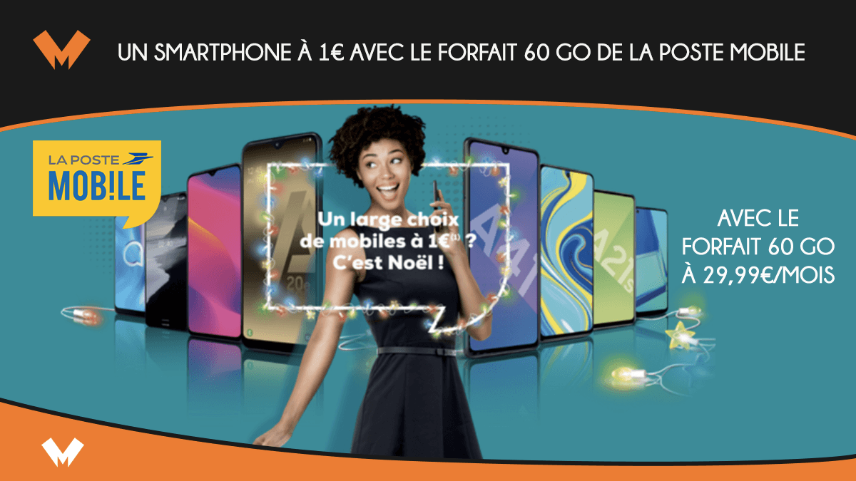 smartphone promo forfait 60 Go LPM