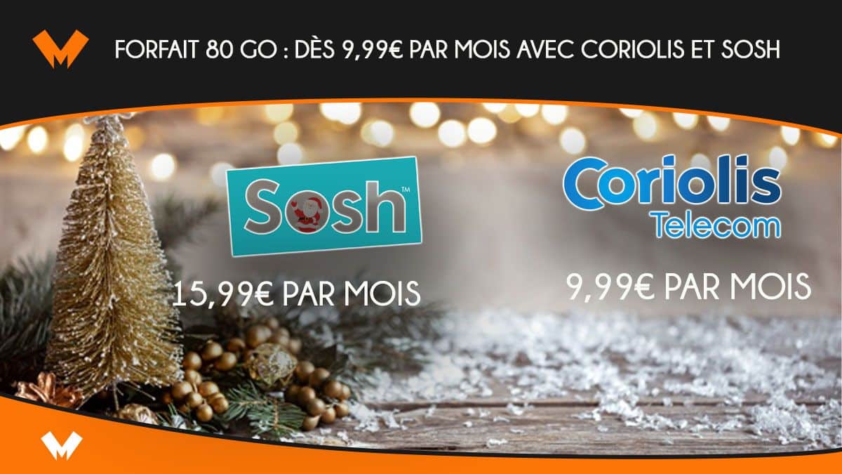 Photo of à partir de 9,99 € par mois avec Coriolis et Sosh