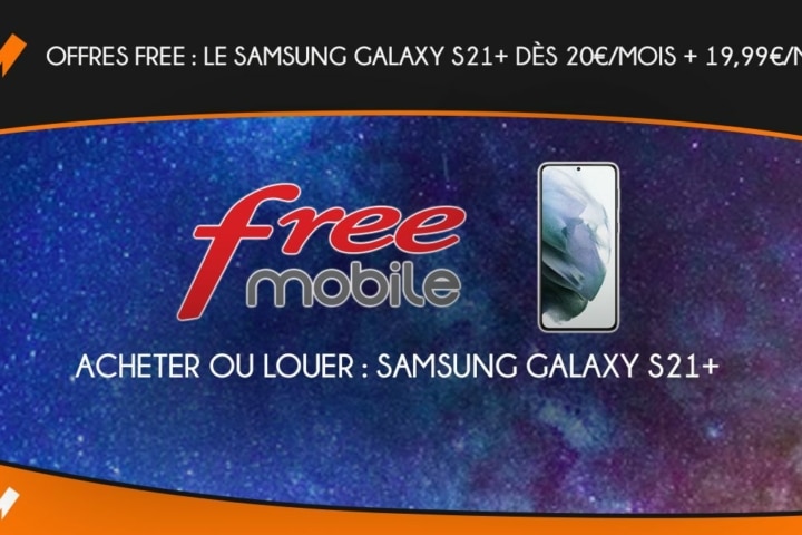 Free Mobile Samsung Galaxy S21 Plus