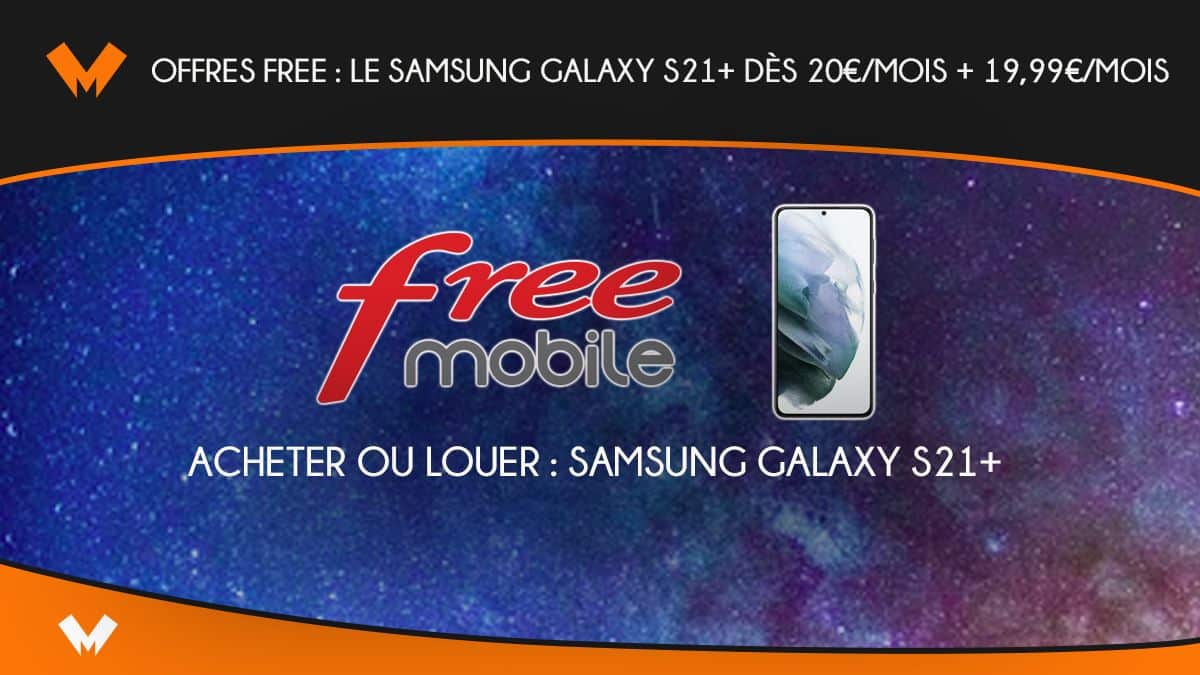 Free Mobile Samsung Galaxy S21 Plus