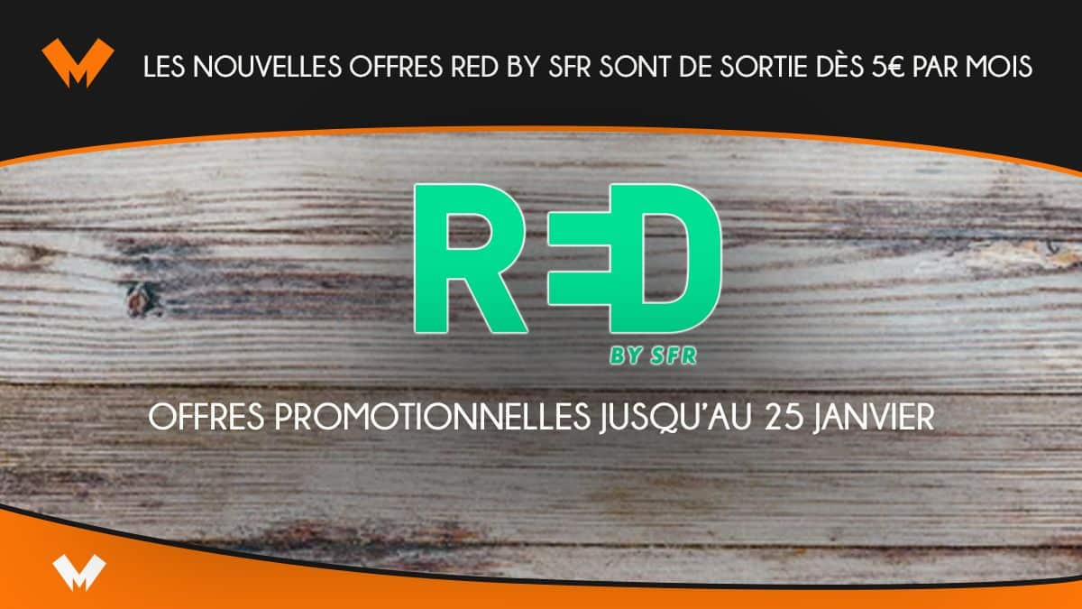 Nouvelles offres RED by SFR