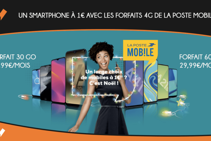 forfaits 4G offres avec smartphone 1€