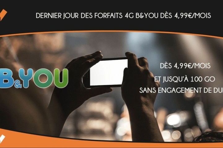 Forfaits 4G Byou