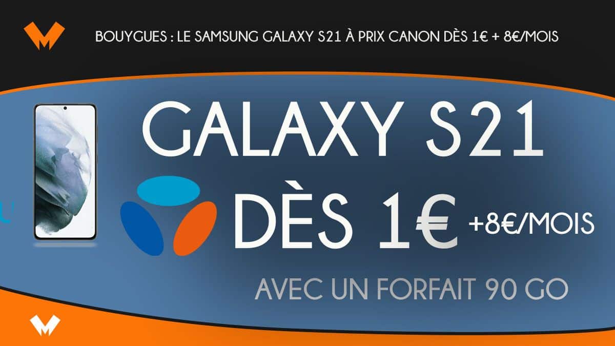 Galaxy S21 Samsung Bouygues