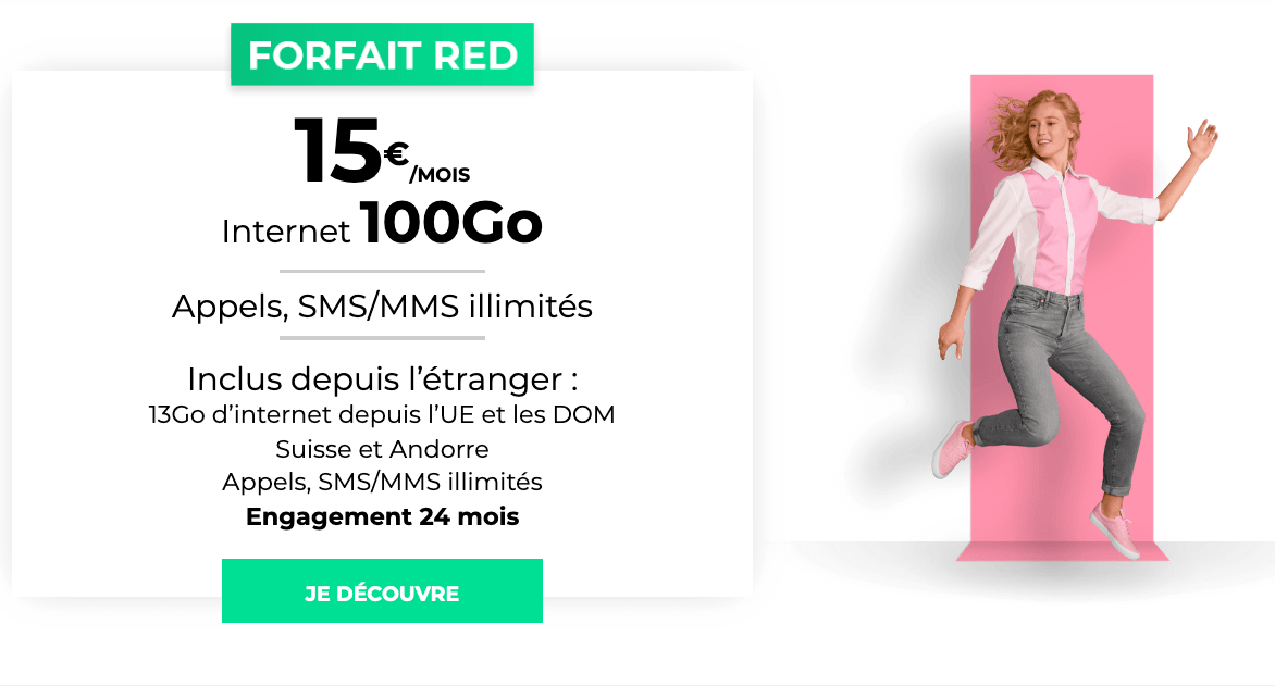 Forfait 100 Go RED by SFR
