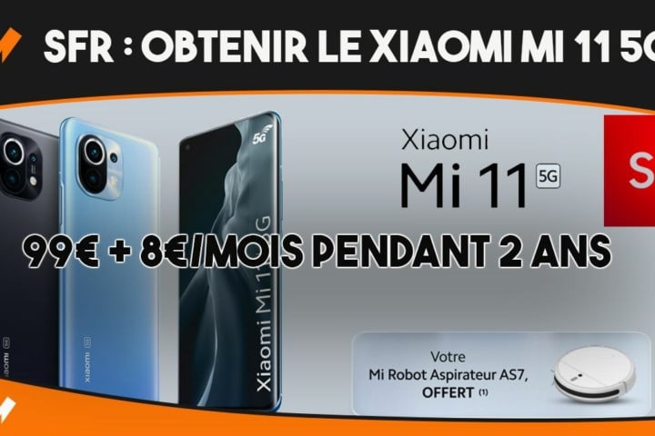 SFR et précommande du Xiaomi Mi 11 5G