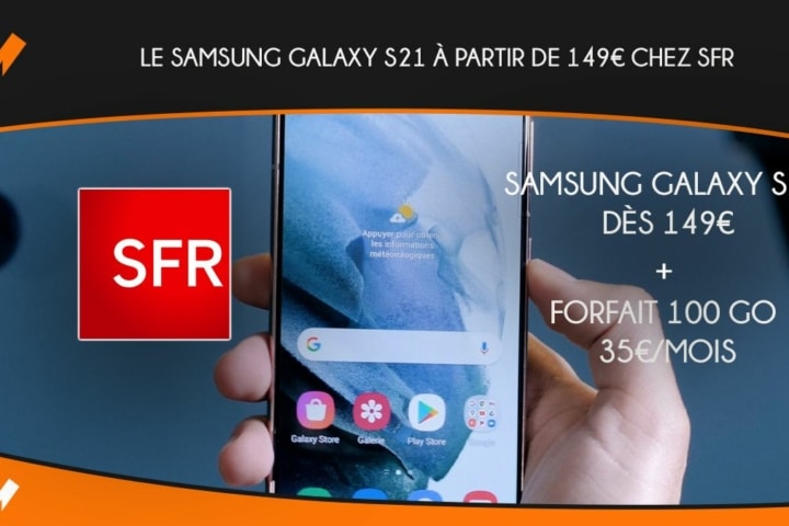 SFR offre Samsung Galaxy S21