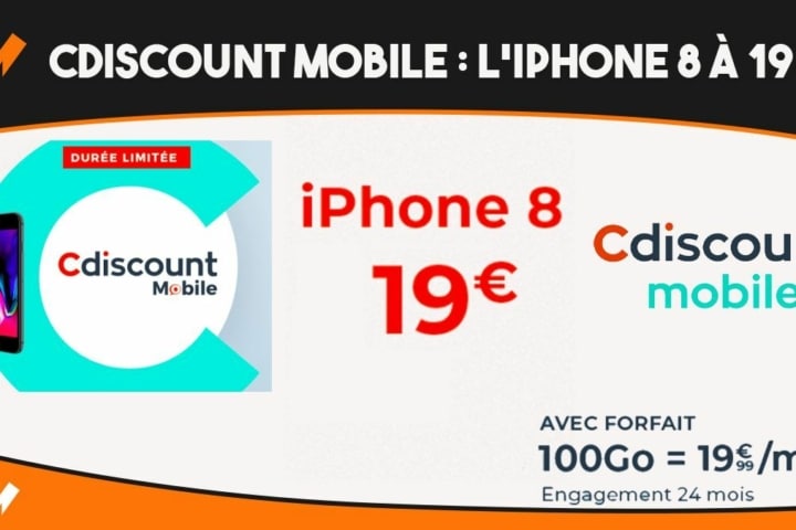 cdiscount mobile iphone 8 pas cher