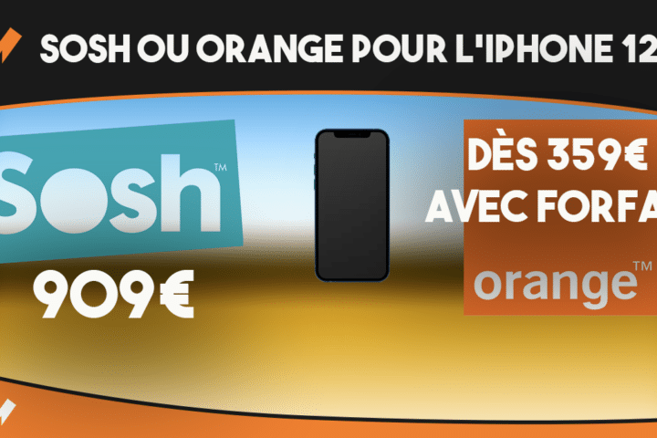 sosh orange iphone
