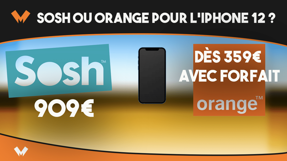 sosh orange iphone