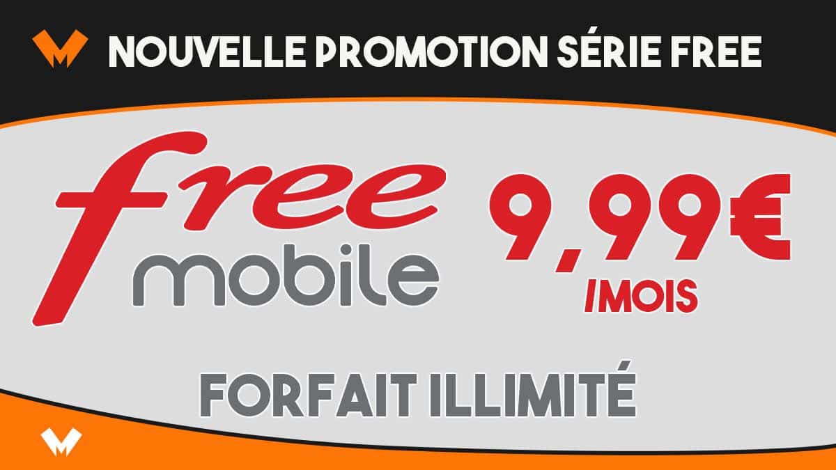 Promotion forfait illimité Free