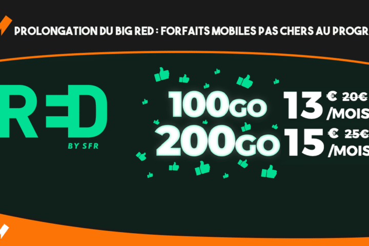 forfaits mobiles pas chers red by sfr
