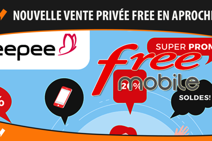 Offre Veepee Free Mobile