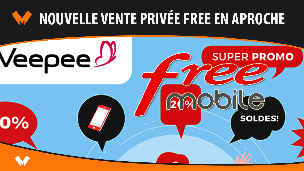 Offre Veepee Free Mobile