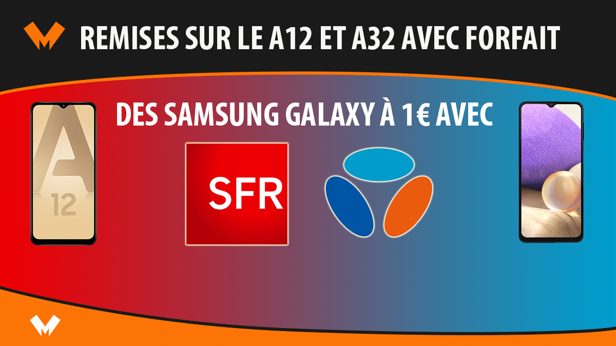 Samsung Galaxy avec SFR et Bouygues