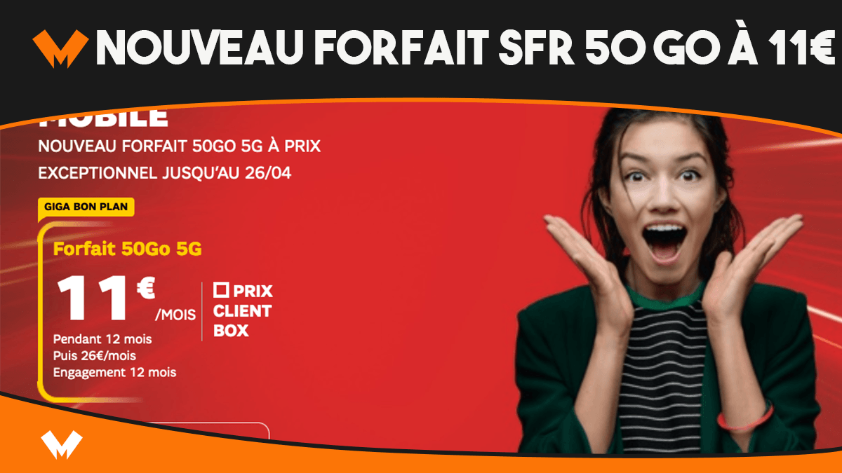 forfait 50 Go de SFR
