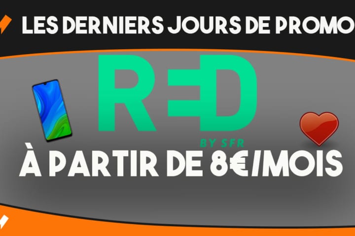 derniers jours red by sfr forfait mobile