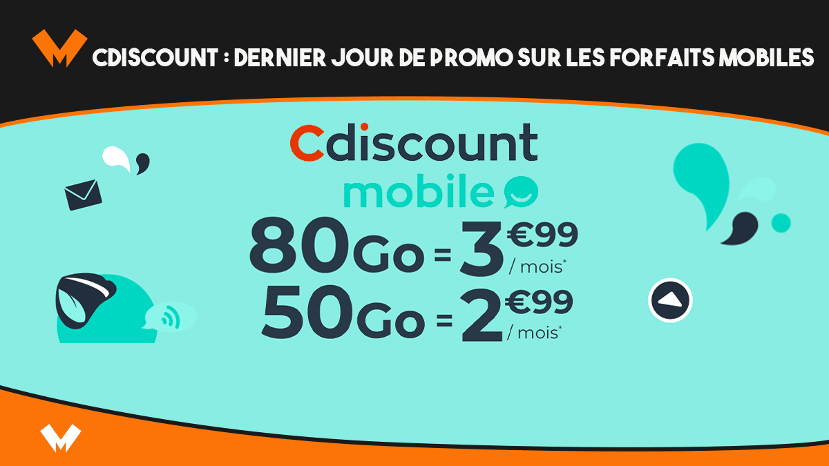 forfaits mobiles pas chers cdiscount mobile