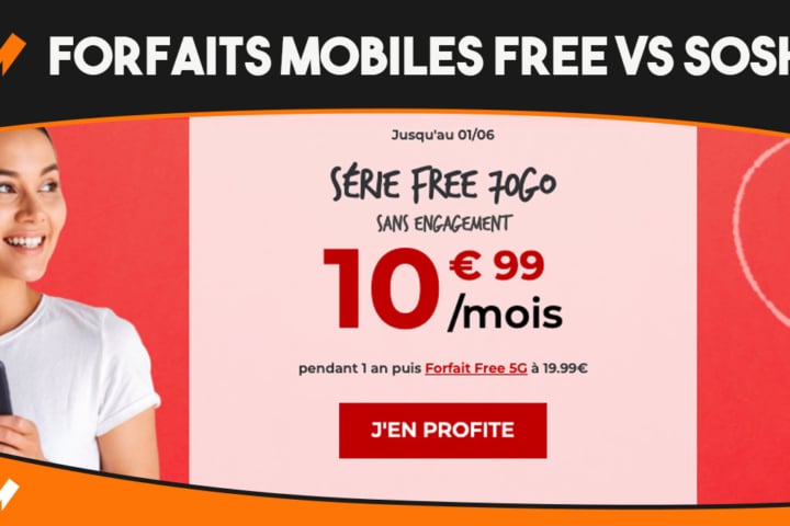 free vs sosh forfaits mobiles en promo