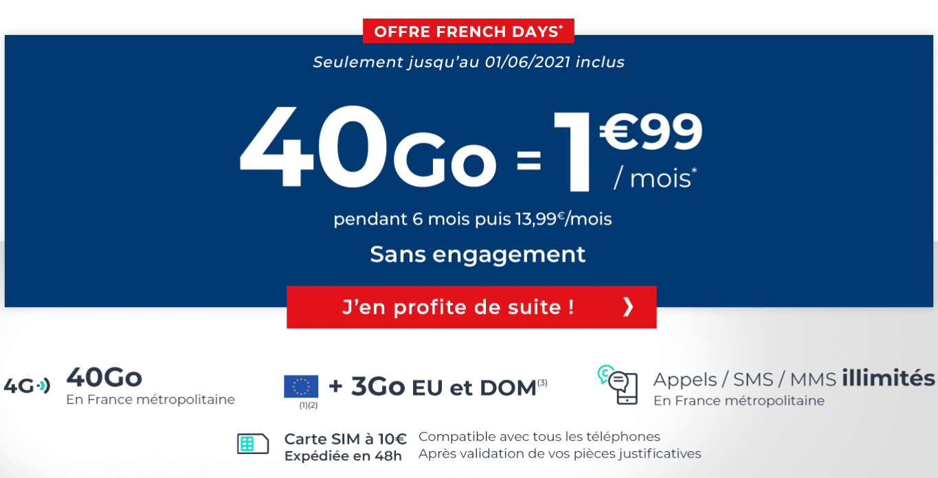 french days cdiscount mobile