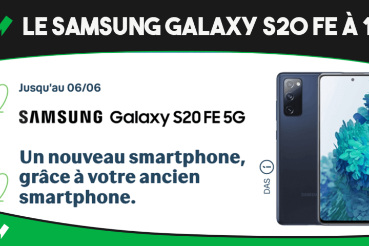 promo Bouygues Galaxy S20 FE
