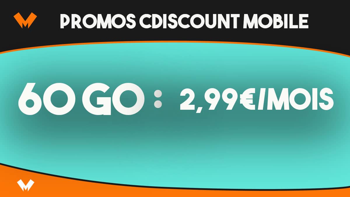 promos cdiscount mobile