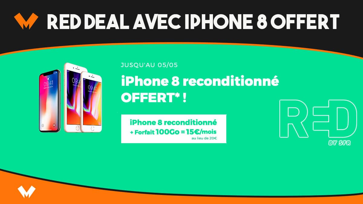red deal iphone 8