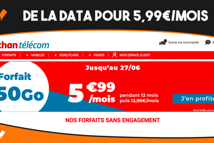 Nouvelles offres Auchan Télécom