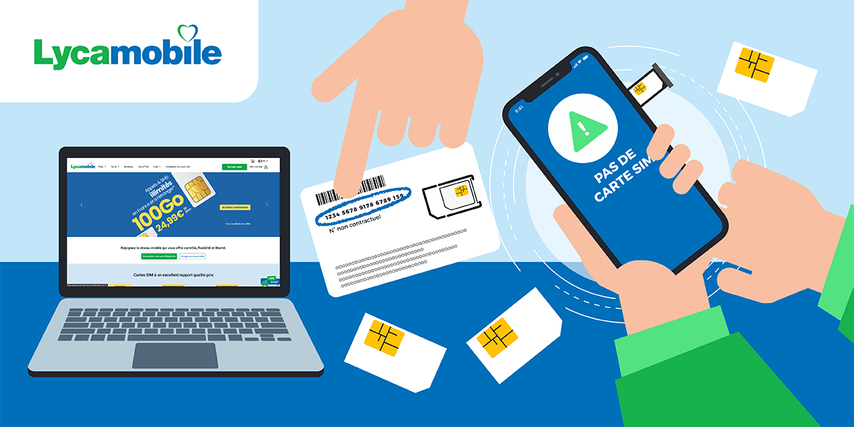 Activer sa carte SIM Lycamobile