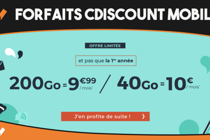 promo forfaits cdiscount mobile