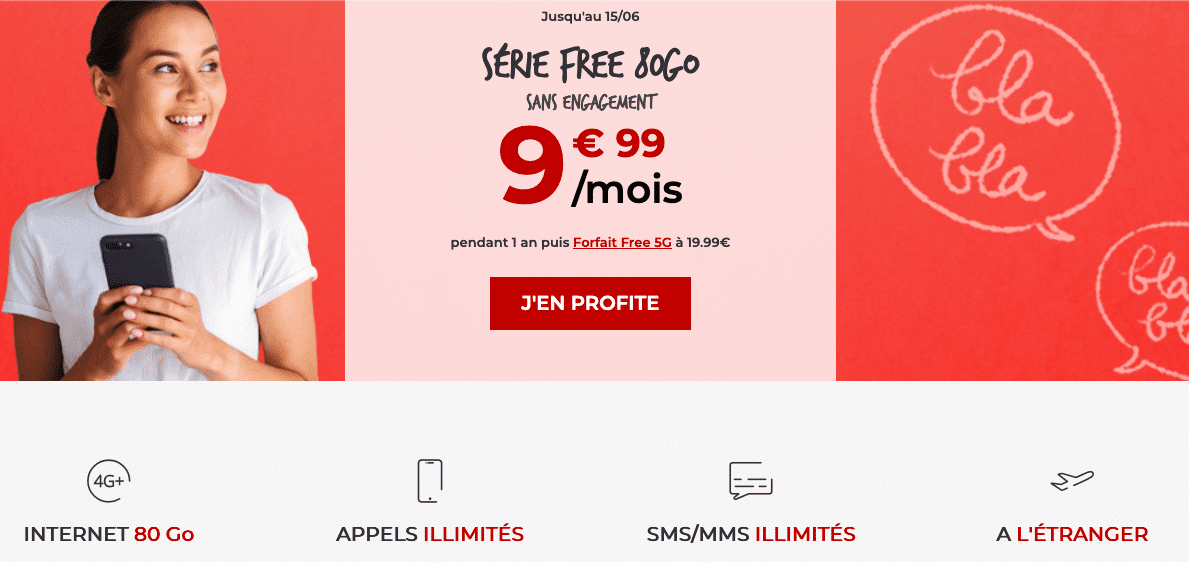 free forfait mobile pas cher promo