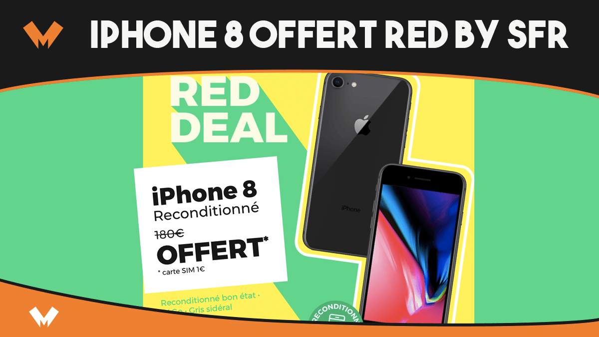iPhone offert forfait red deal